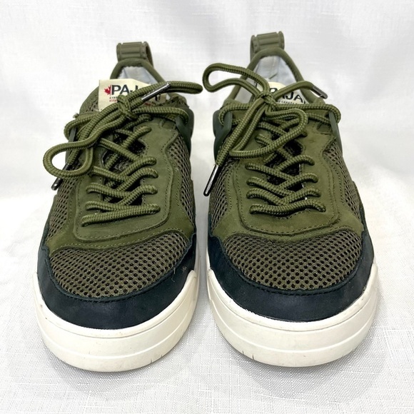 Pajar Shoes - Pajar Canada Yano F Athletic Army Green Sneakers Size 8-8.5   Europe 39